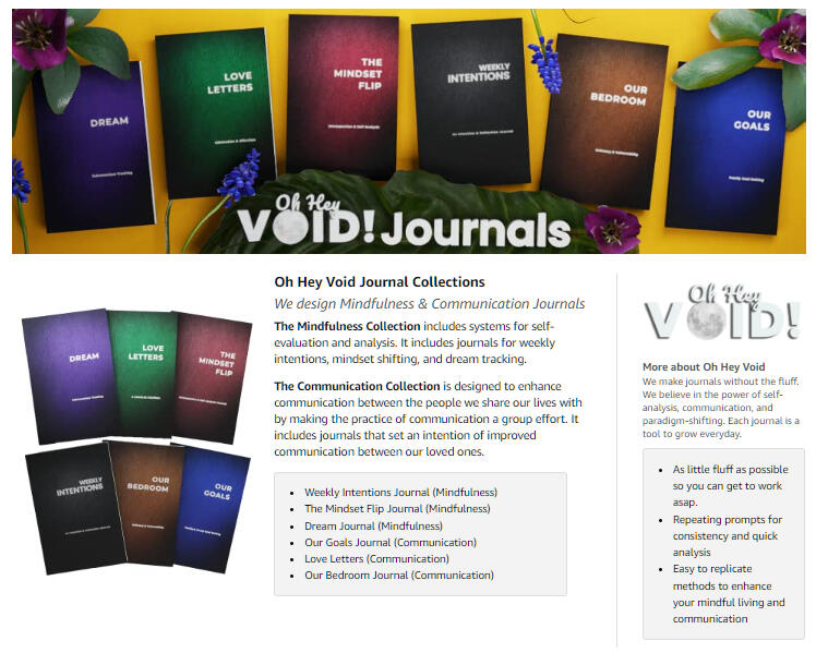 Amazon KDP - A+ Journal Content